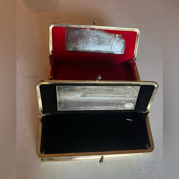 Vintage Elegant Gold and Silver Clutch Set - Picture 2 of 3